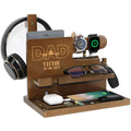 Personalized Desk Organizer with Headphone Stand: Pilot Gifts for Men - Aviation Helicopter Air Force. Perfect for Birthdays Graduations Retirement Novelty Moments for Pilot Boyfriends