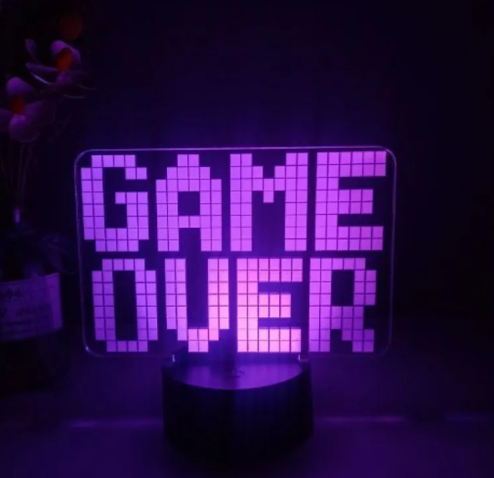 Color-Changing LED Desk Lamp